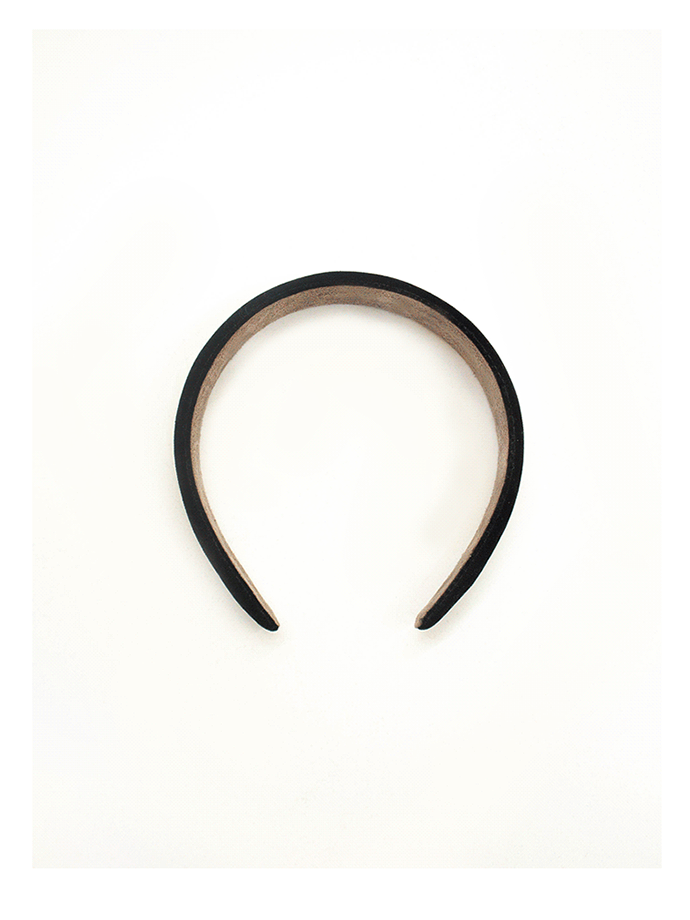 [Select] Velvet voluminous hairband.