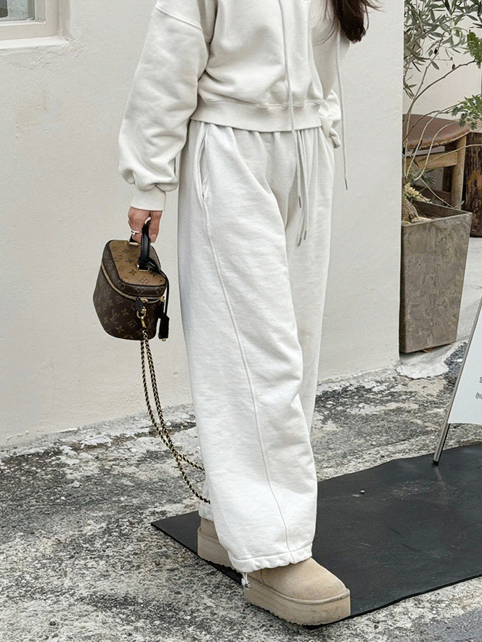 [Select] Napping Wide Sweat Pants